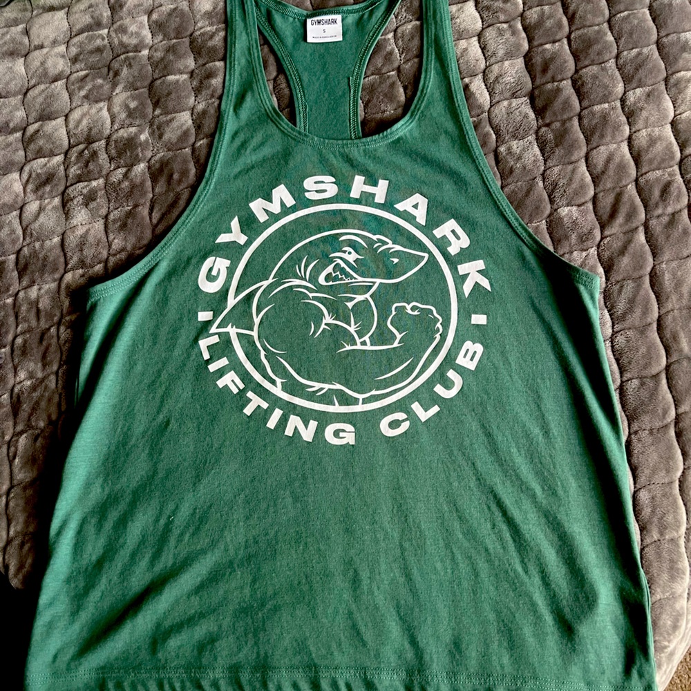 Gymshark Legacy Stringer size small / green/teal